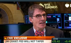 Thumbnail of Jim Grant: No Fed taper next week from CNBC Closing Bell